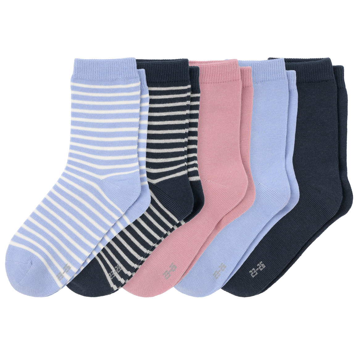 5 Paar Mädchen Socken im Set