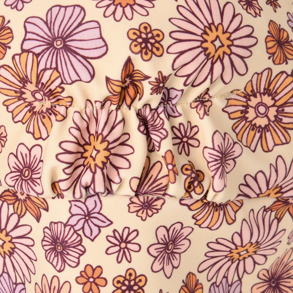 Baby UV-Badekappe mit Blumen UPF60
