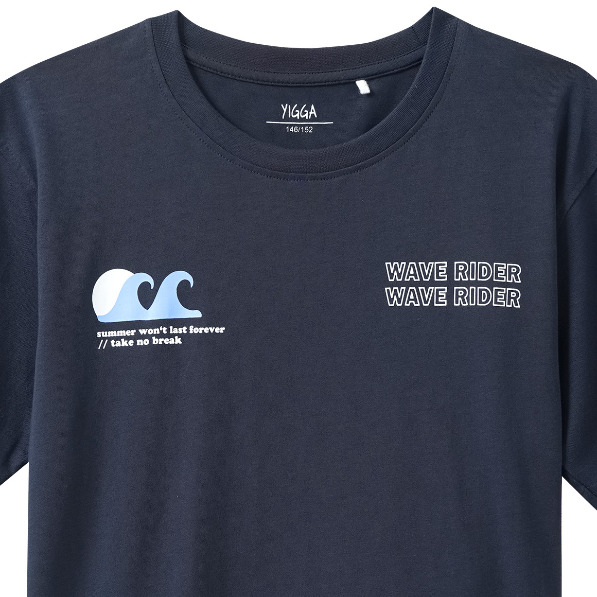Jungen T-Shirt mit Rücken-Print