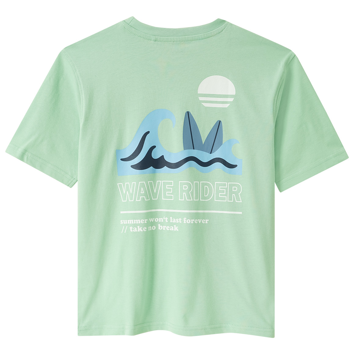 Jungen T-Shirt mit Rücken-Print