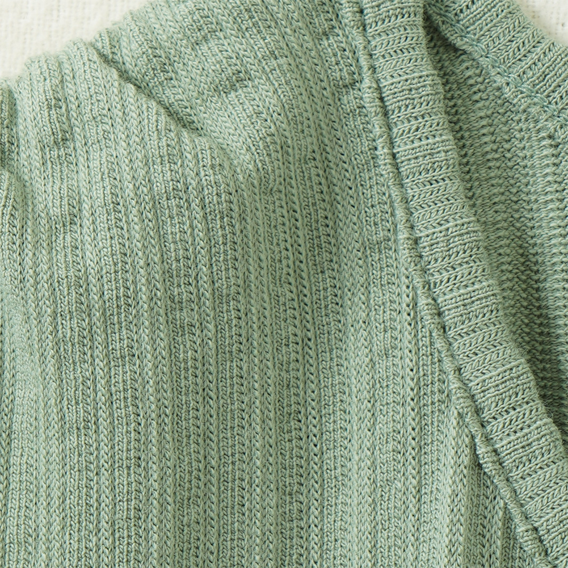 Mädchen Kleid mit Strukturstreifen