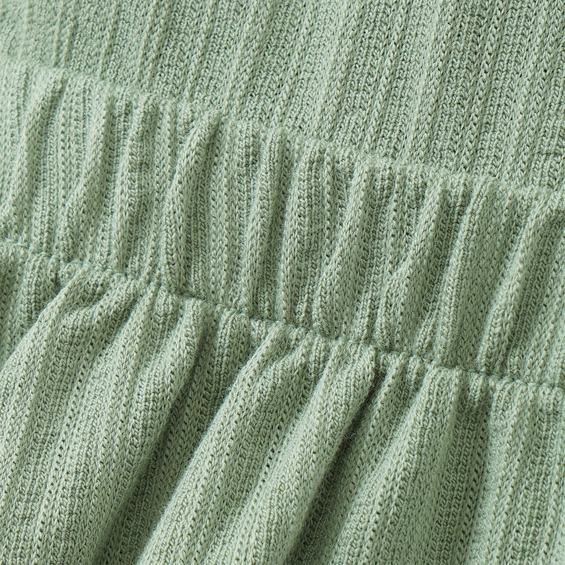 Mädchen Kleid mit Strukturstreifen