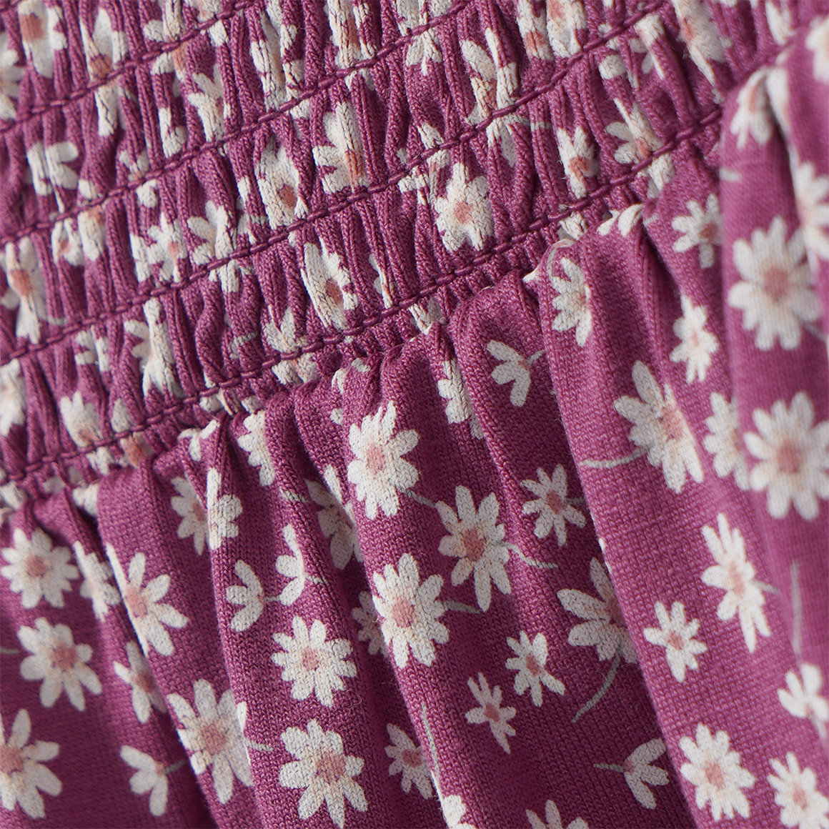 Meisjesjurk met bloemenprint