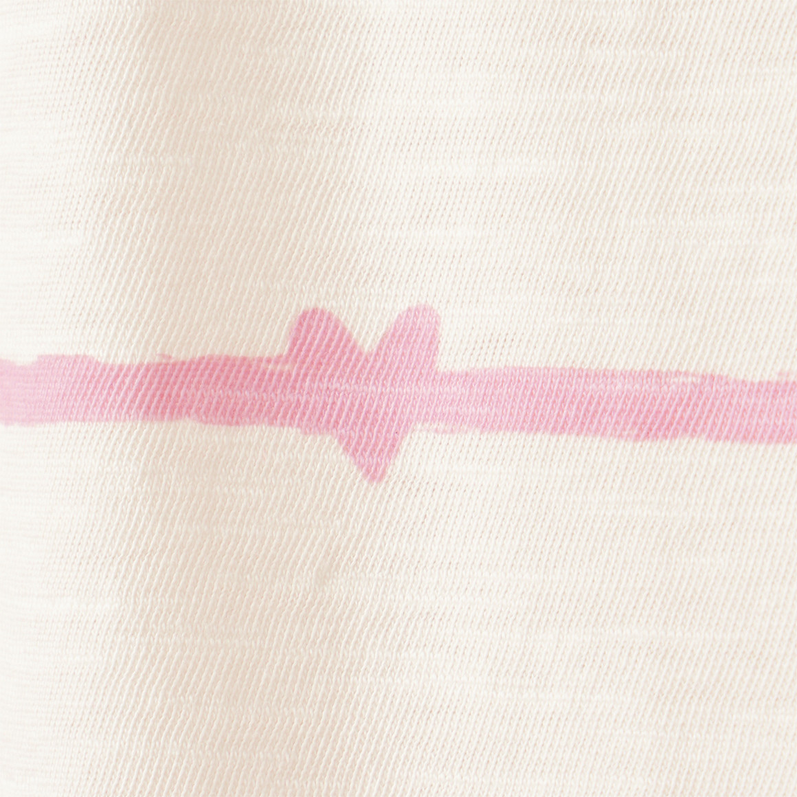 Mädchen T-Shirt mit Herz-Print
