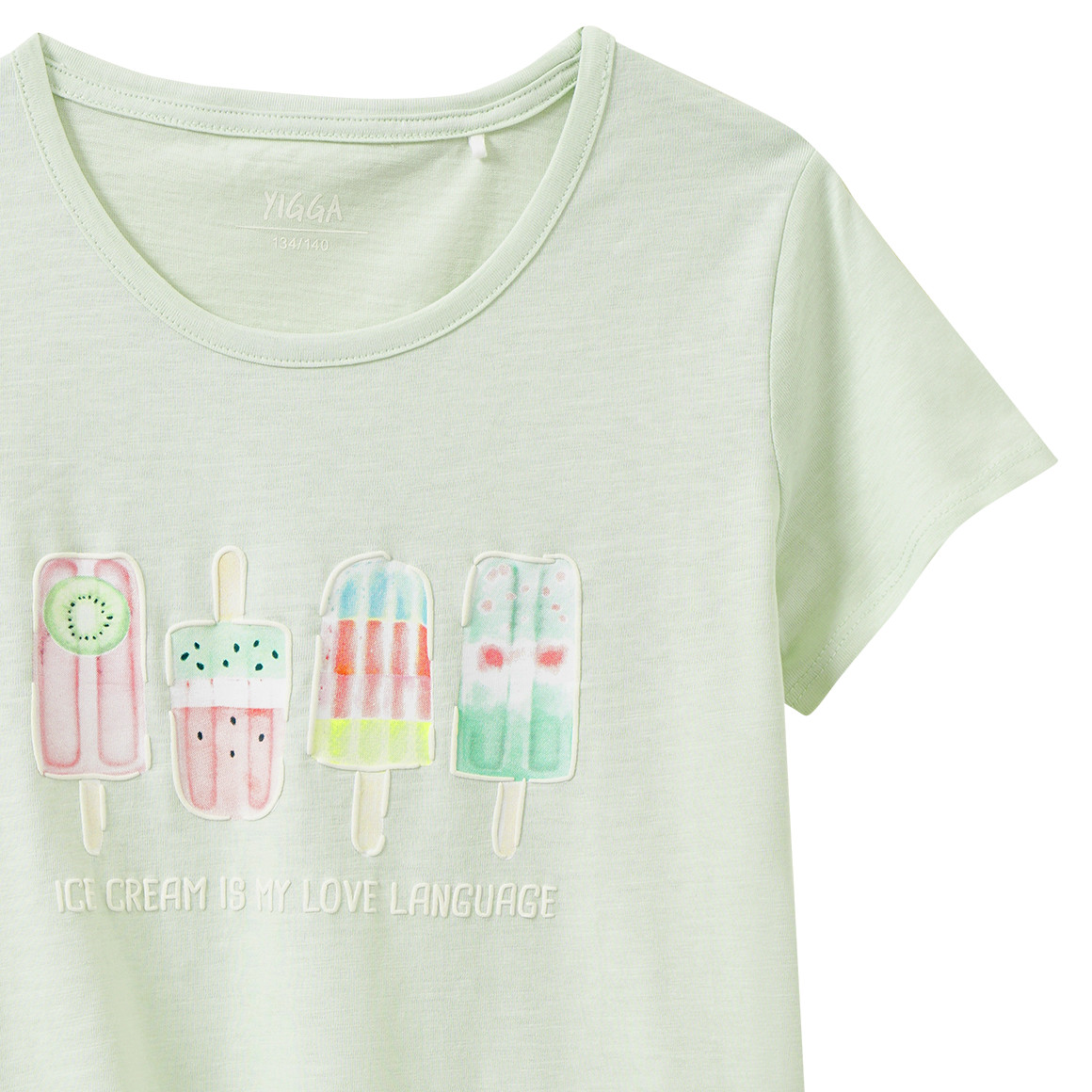Mädchen T-Shirt mit Knotendetail
