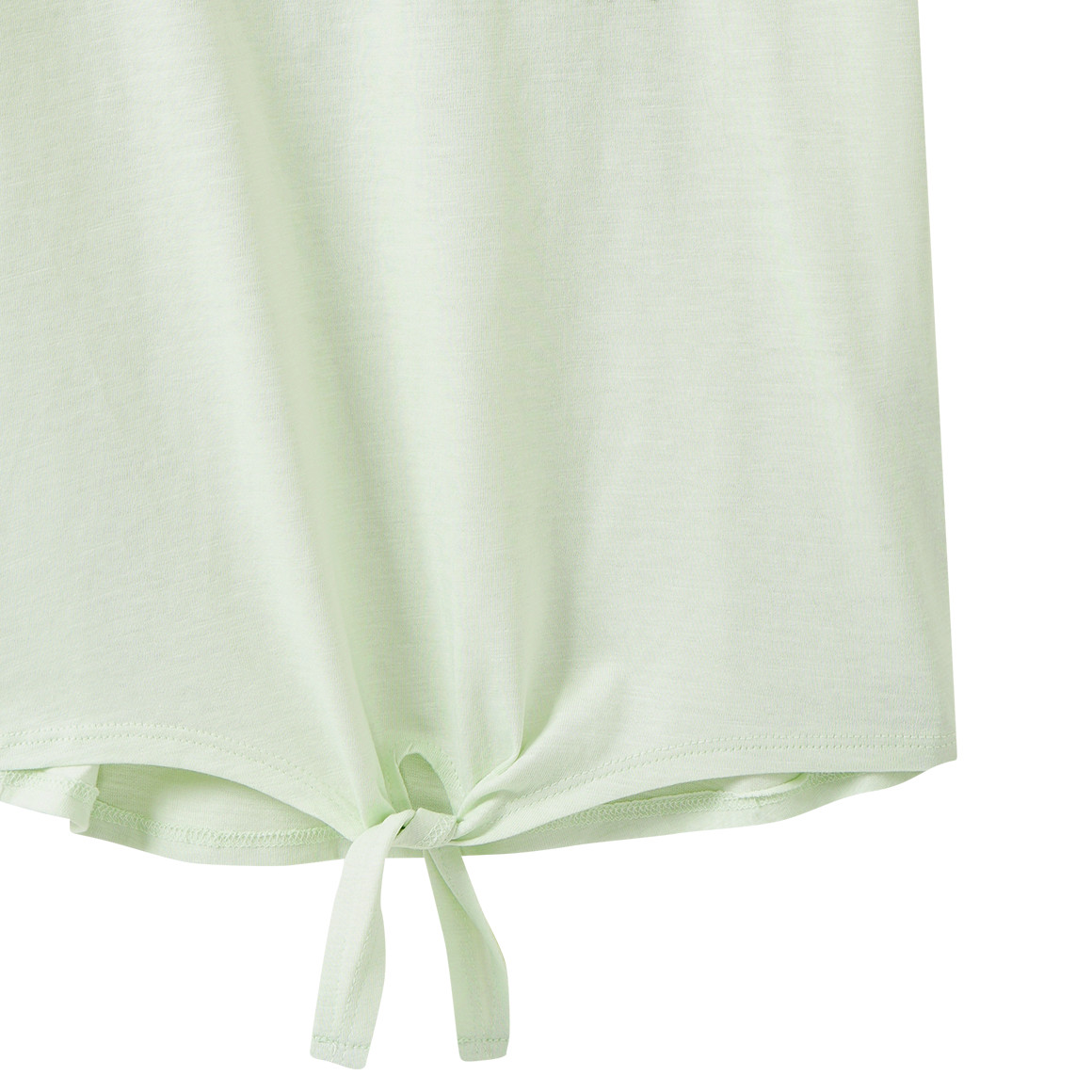 Mädchen T-Shirt mit Knotendetail