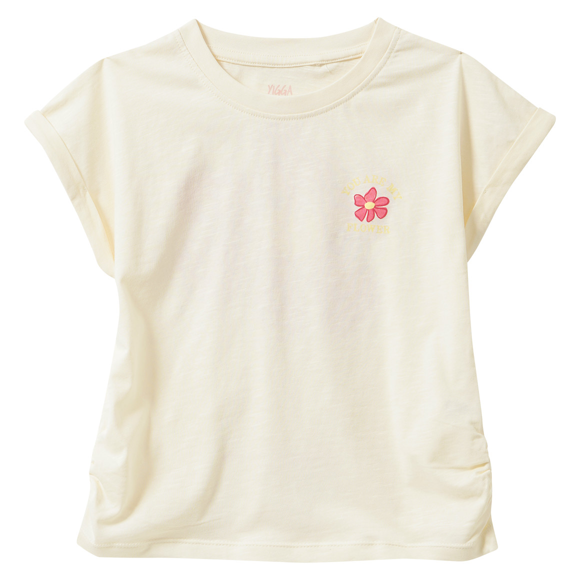 Mädchen T-Shirt mit Rücken-Print