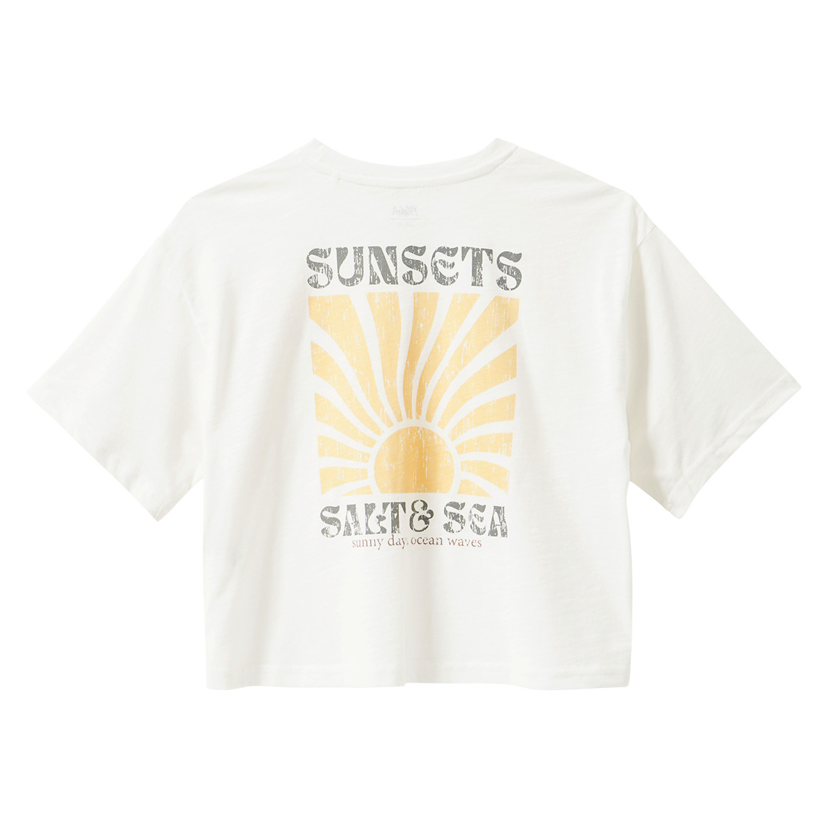 Mädchen T-Shirt mit Rückenprint