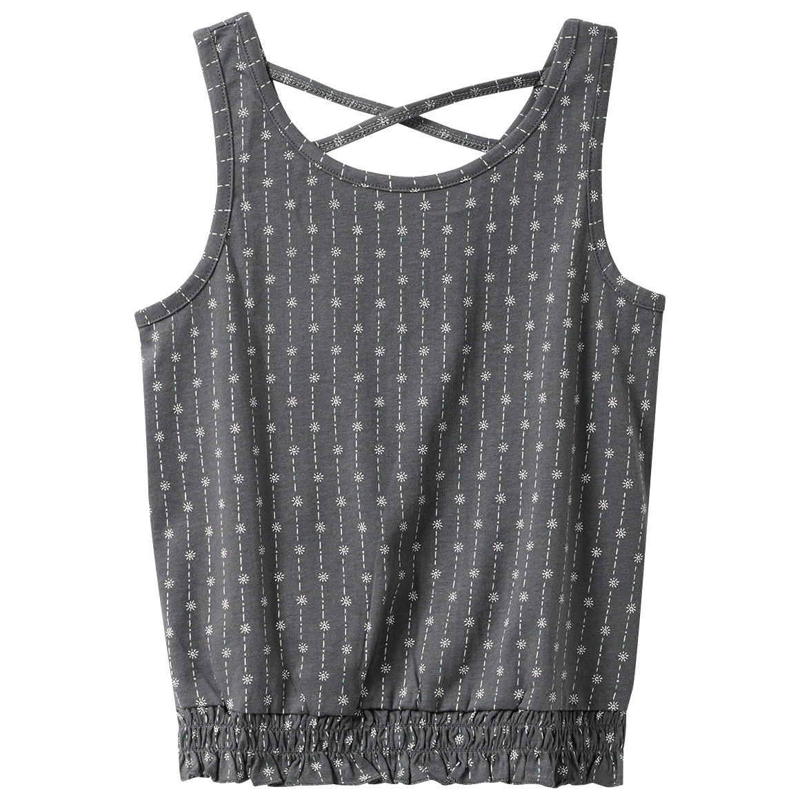 Mädchen Top mit Allover-Muster