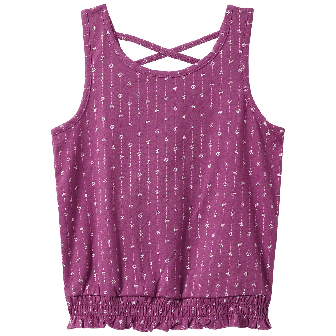 Mädchen Top mit Allover-Muster