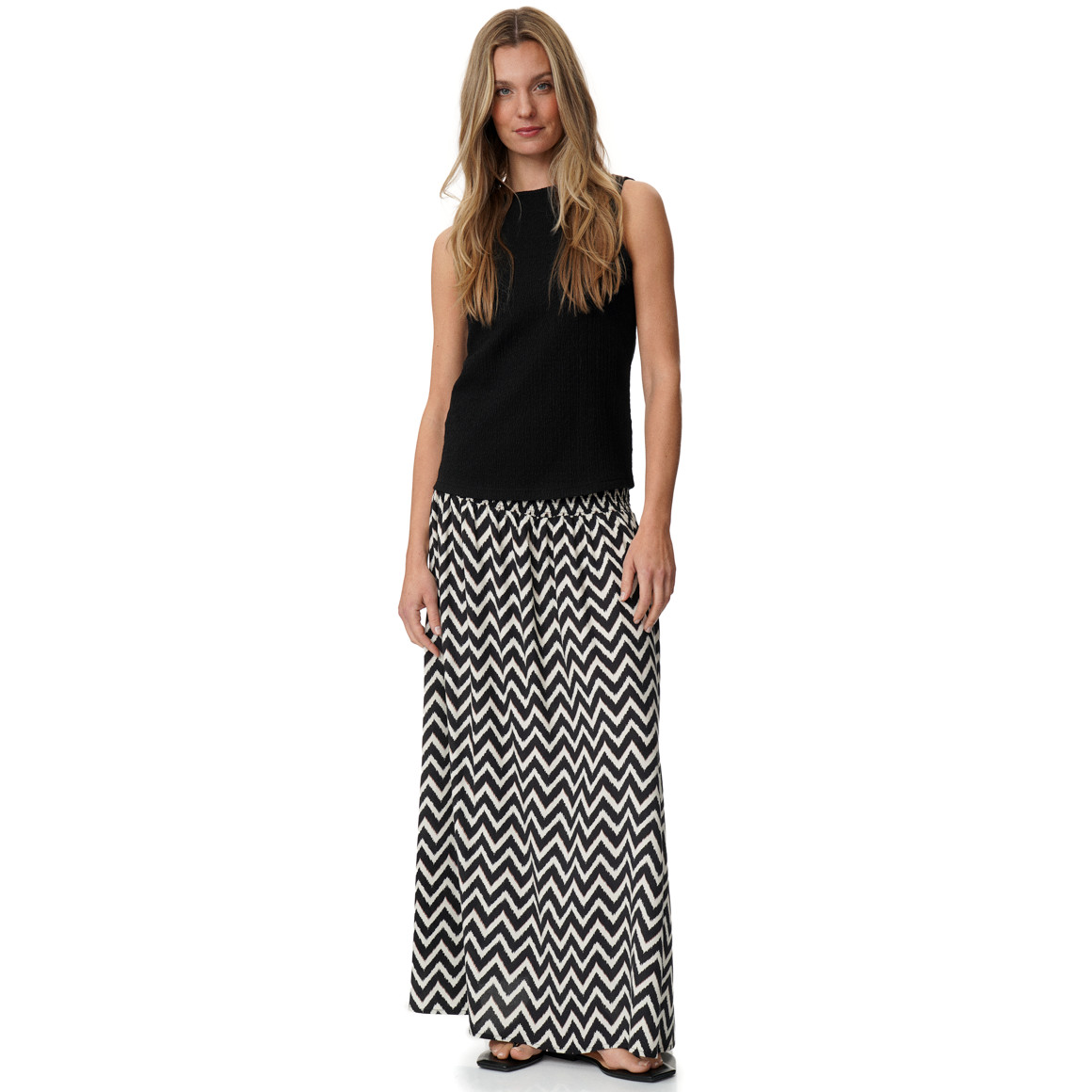 Damen Rock mit Smokbund