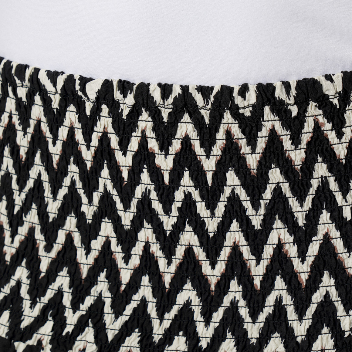 Damen Rock mit Smokbund