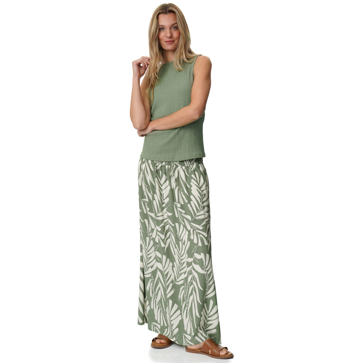 Damen Rock mit Smokbund