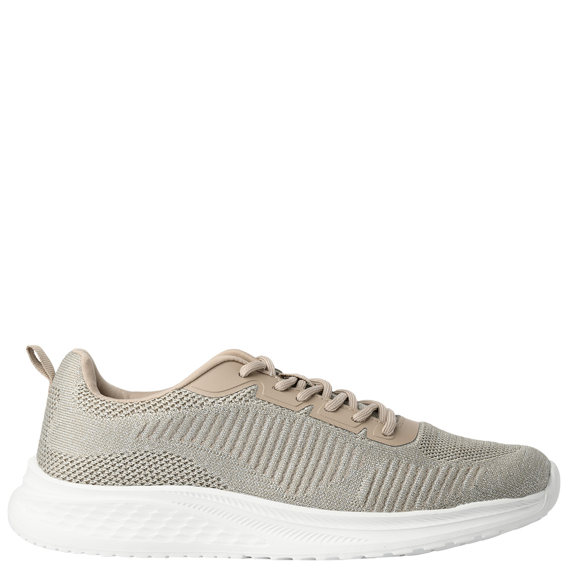 Damen Sneaker mit Glitzermesh