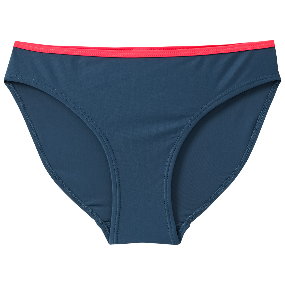 Mädchen Bikini mit farbigen Akzenten