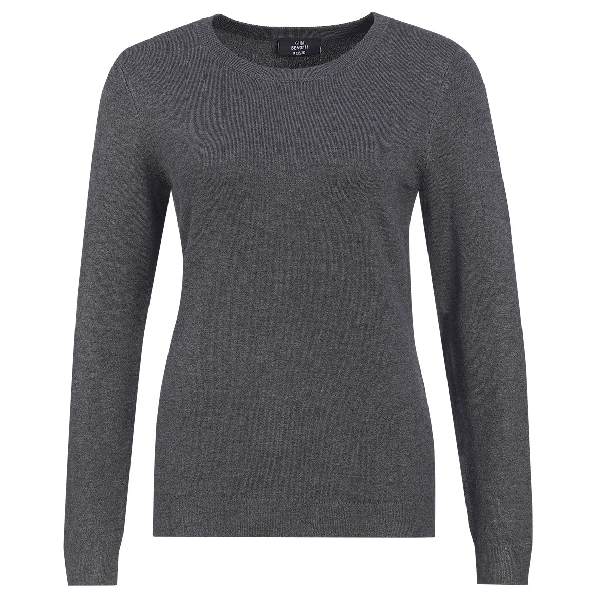 Damen Feinstrickpullover Rundhalsausschnitt