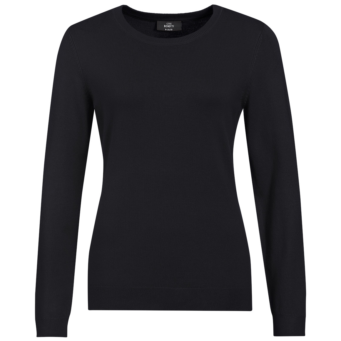 Damen Feinstrickpullover Rundhalsausschnitt