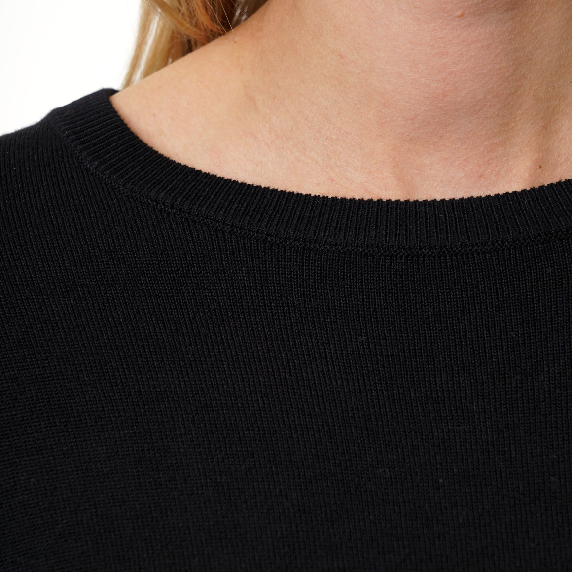 Damen Feinstrickpullover Rundhalsausschnitt