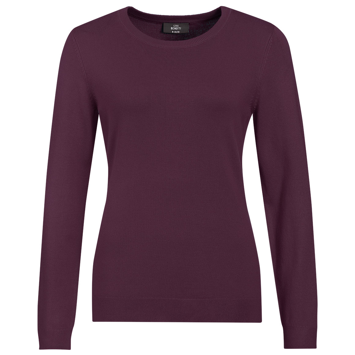 Damen Feinstrickpullover Rundhalsausschnitt
