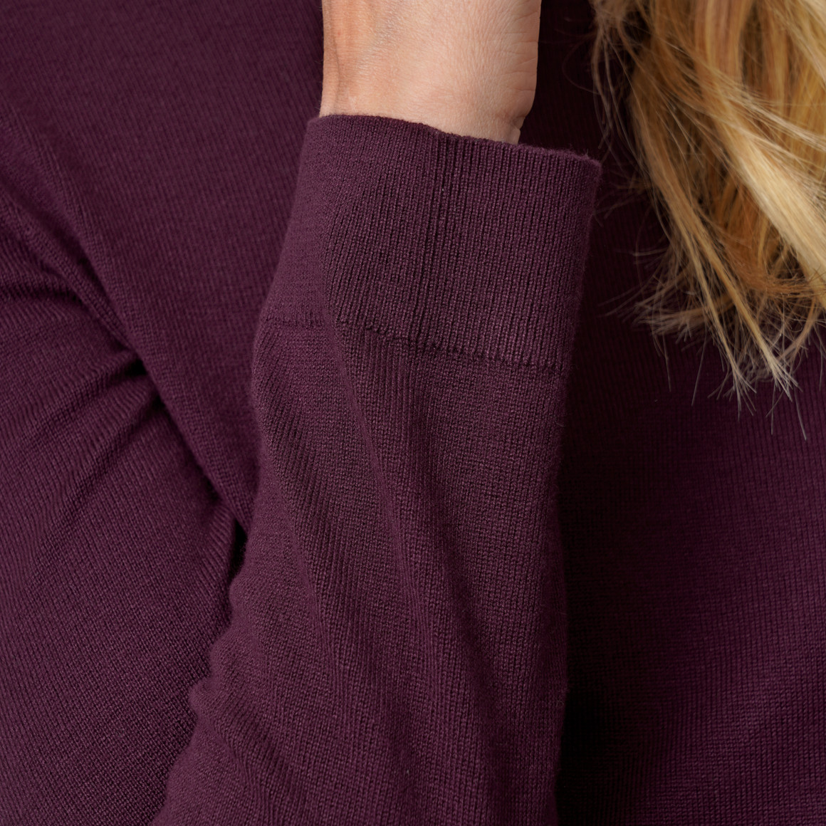 Damen Feinstrickpullover Rundhalsausschnitt