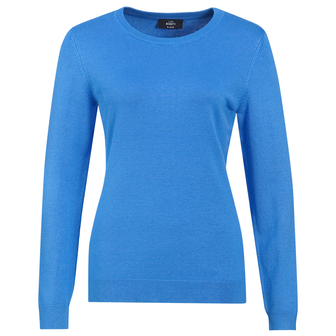 Damen Feinstrickpullover Rundhalsausschnitt