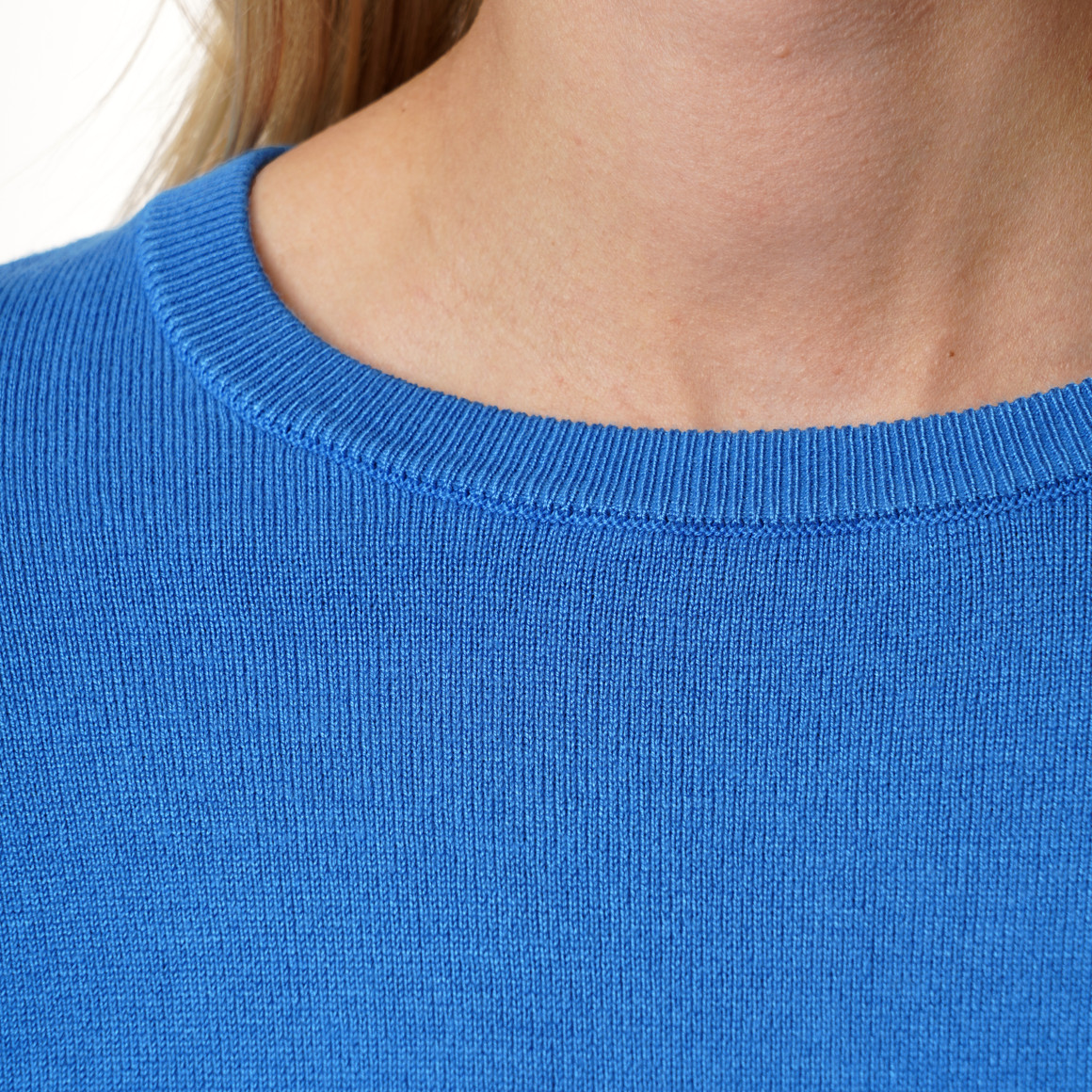 Damen Feinstrickpullover Rundhalsausschnitt