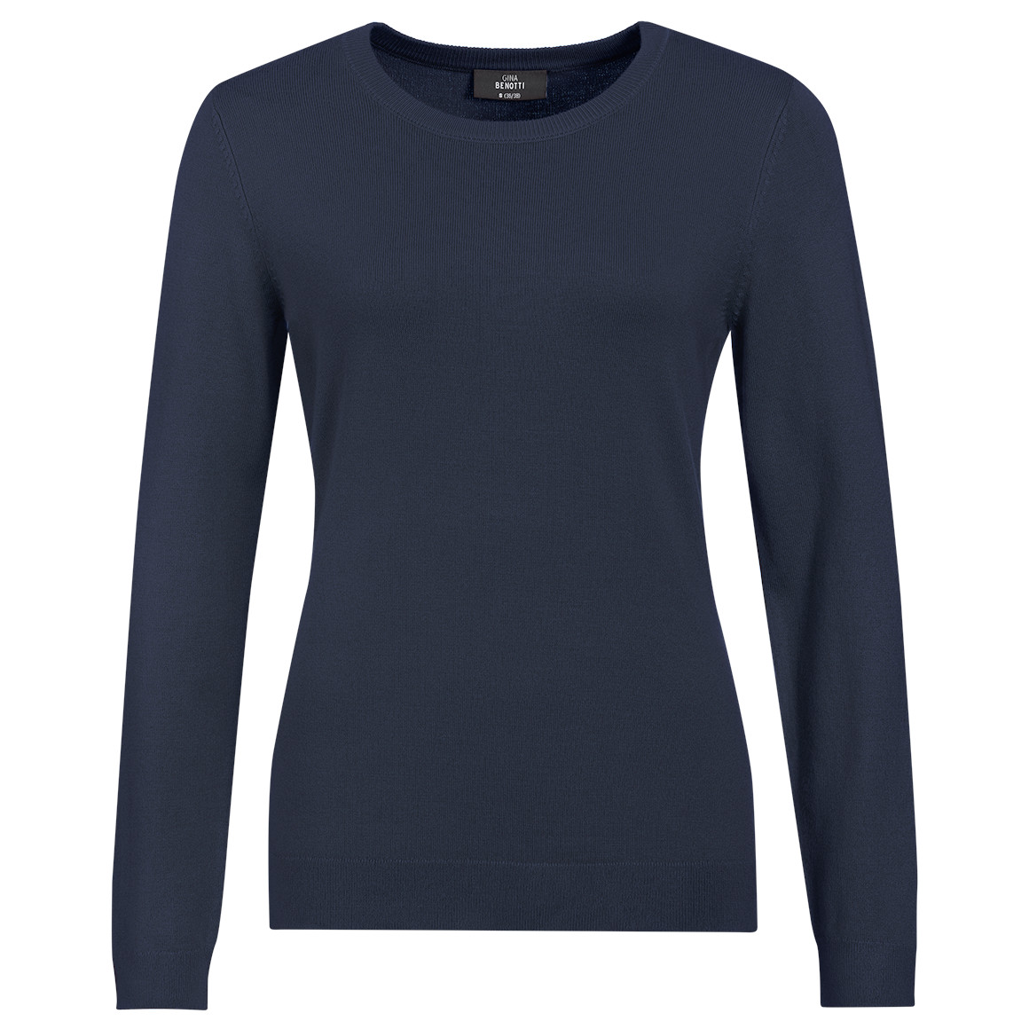 Damen Feinstrickpullover Rundhalsausschnitt