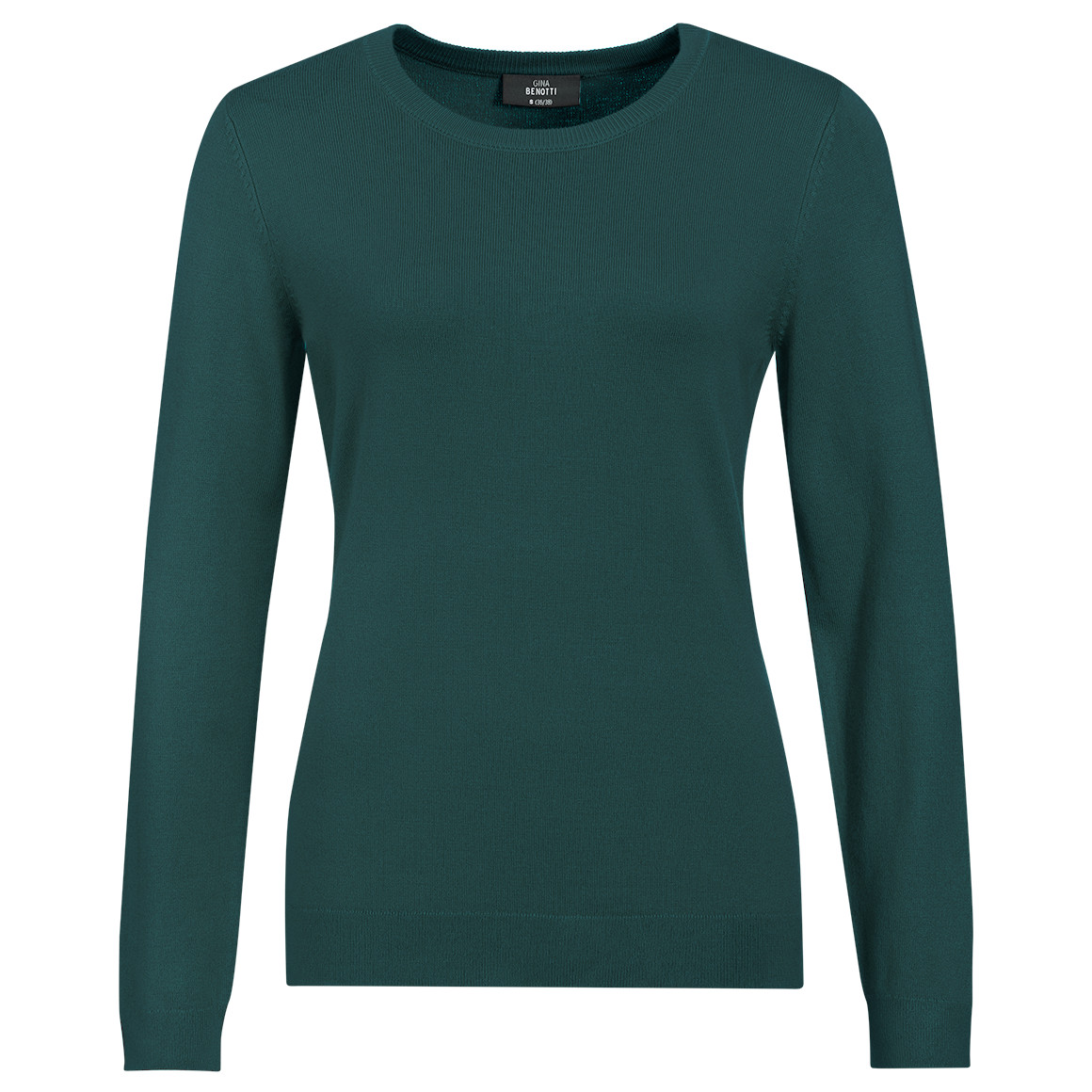 Damen Feinstrickpullover Rundhalsausschnitt