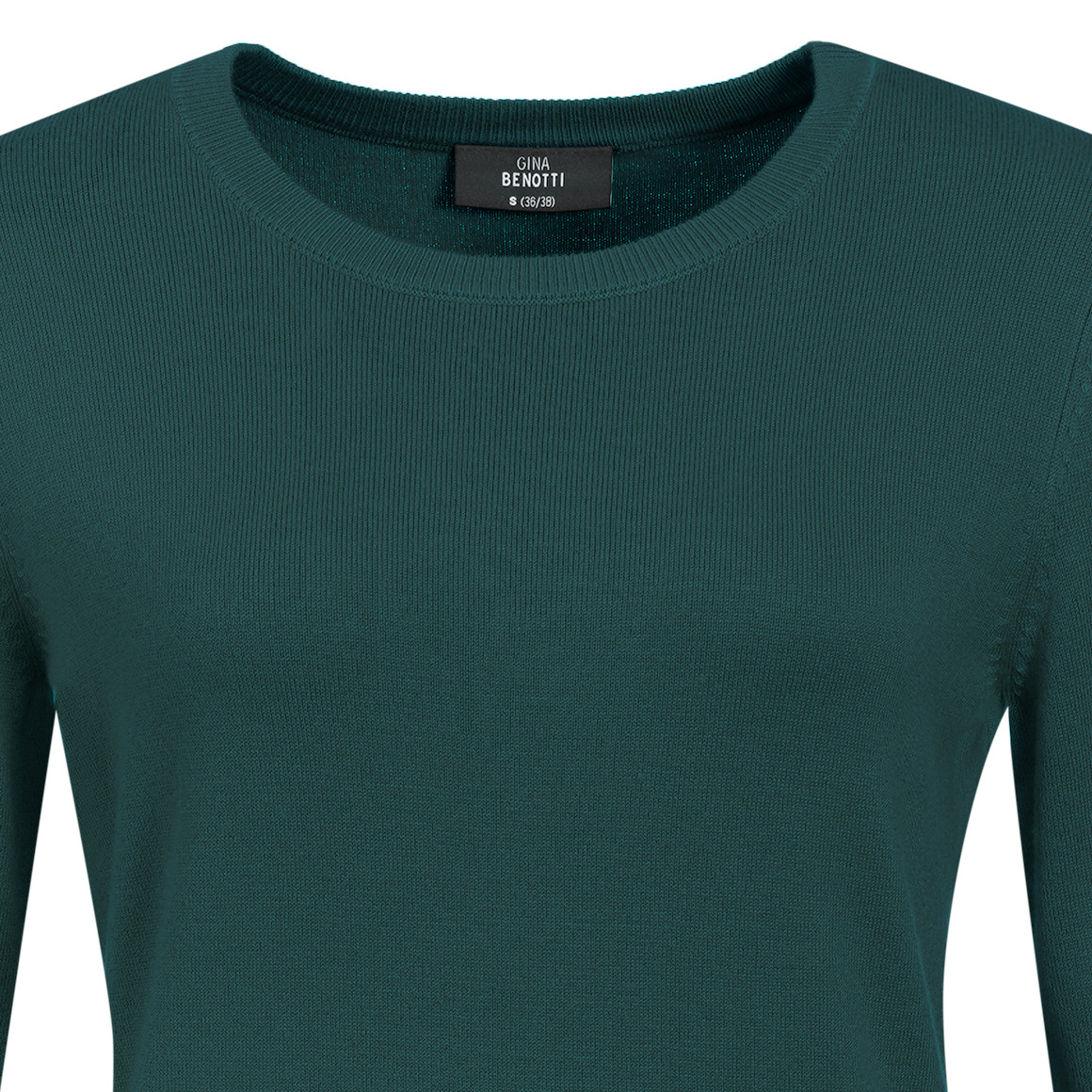 Damen Feinstrickpullover Rundhalsausschnitt