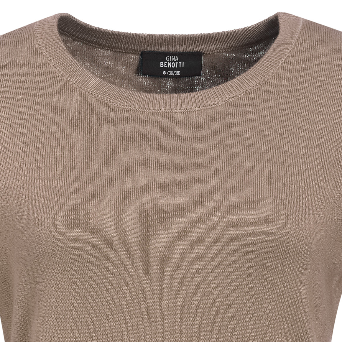 Damen Feinstrickpullover Rundhalsausschnitt