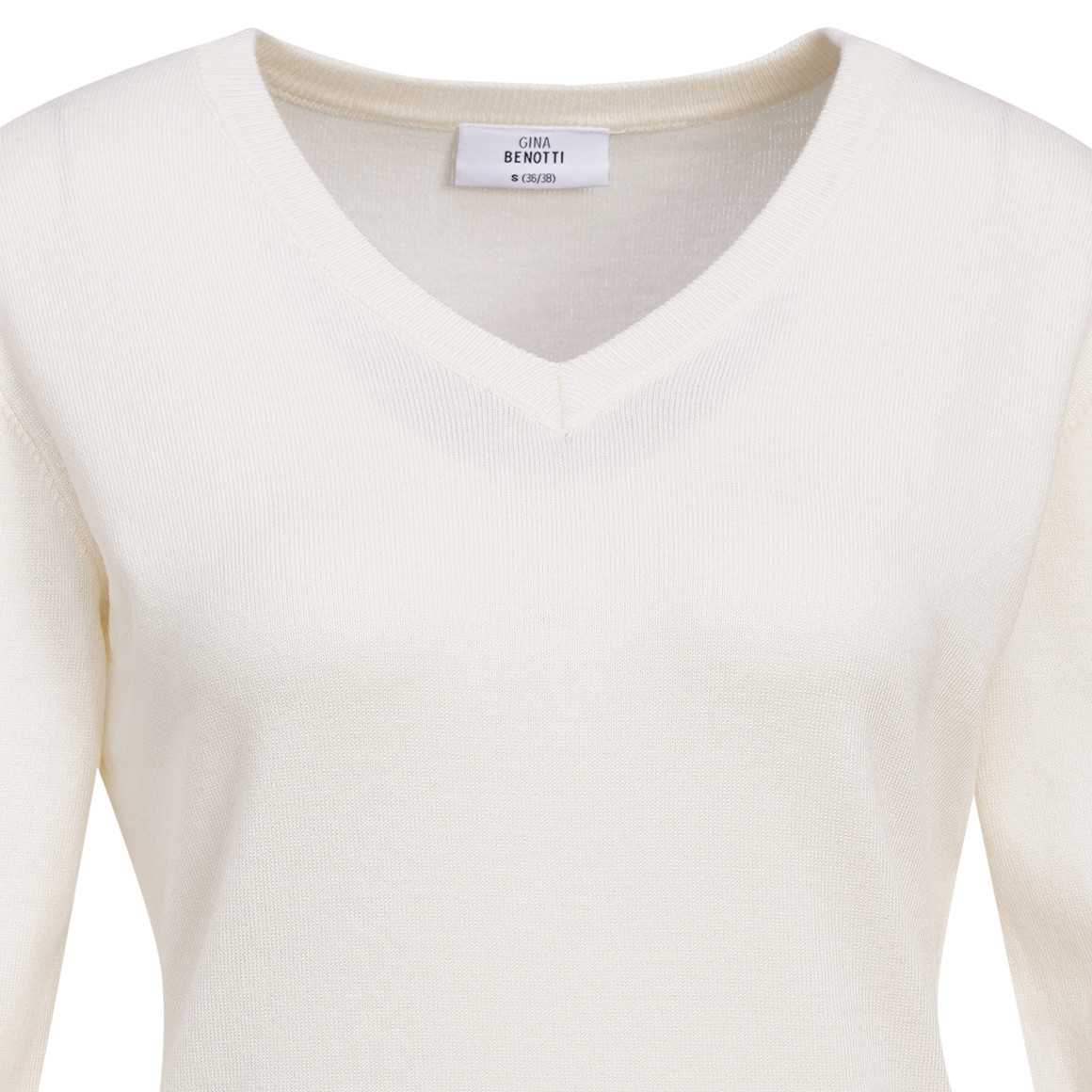 Damen Feinstrickpullover V-Ausschnitt