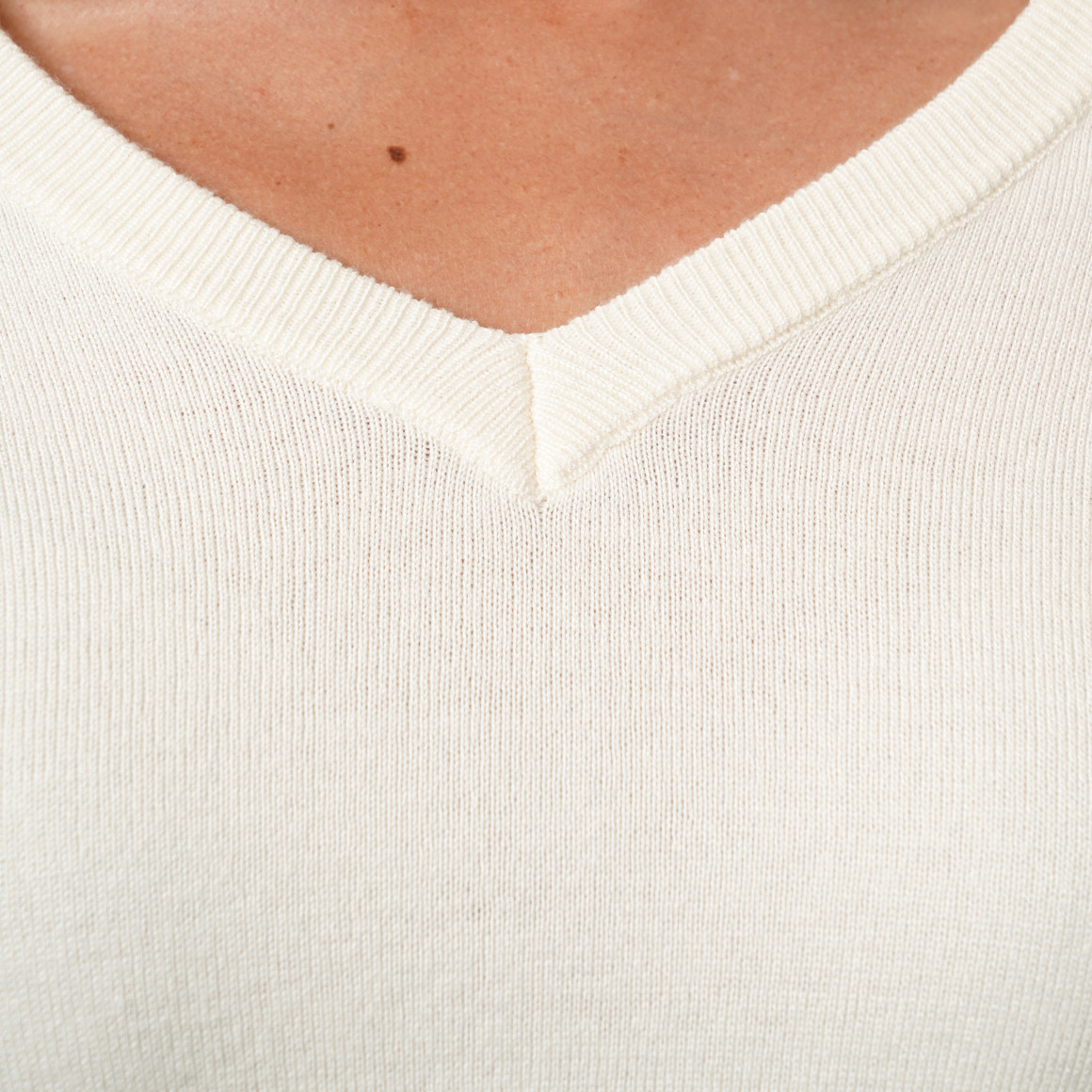 Damen Feinstrickpullover V-Ausschnitt