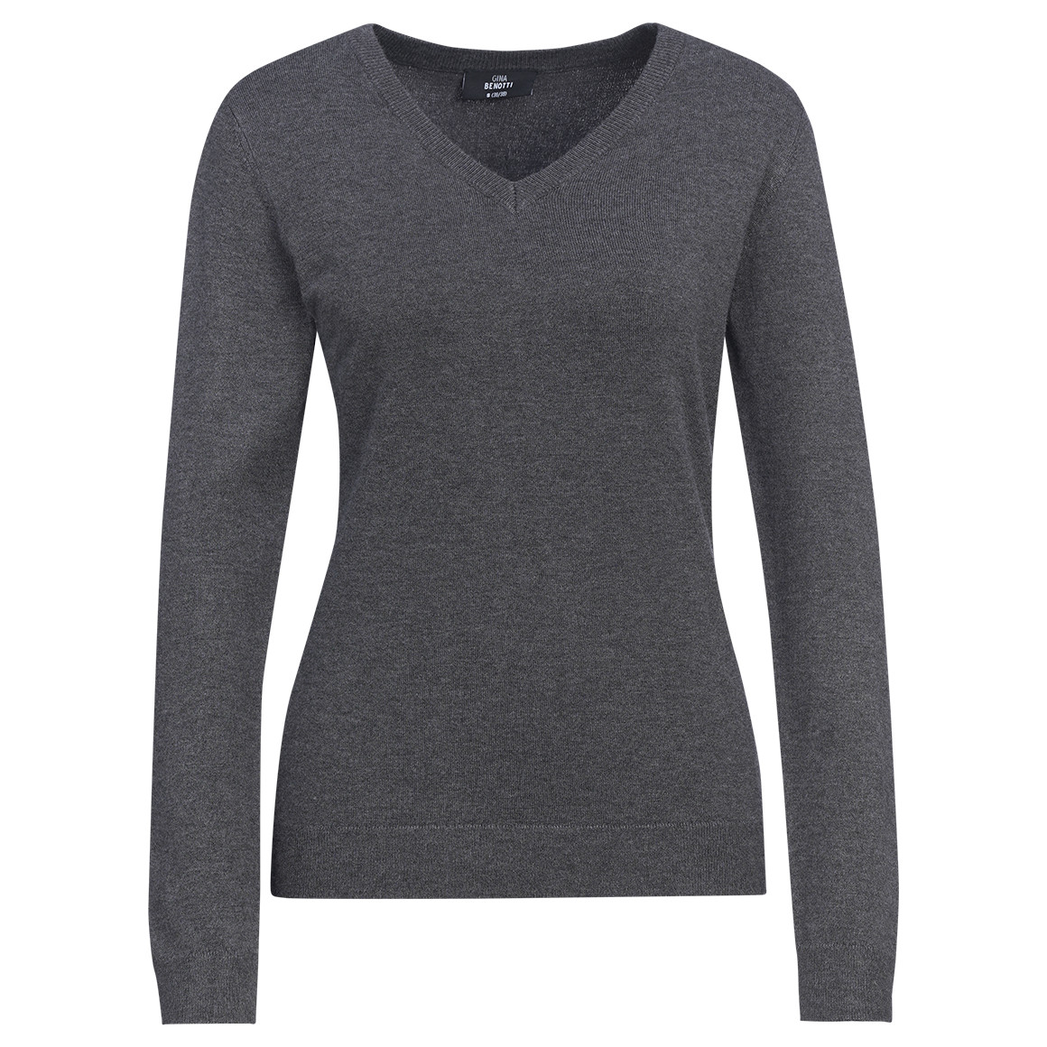 Damen Feinstrickpullover V-Ausschnitt