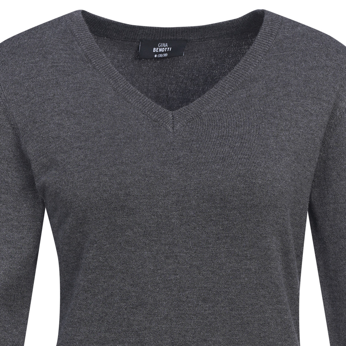 Damen Feinstrickpullover V-Ausschnitt