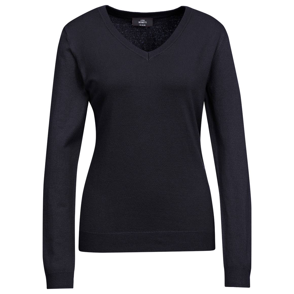 Damen Feinstrickpullover V-Ausschnitt