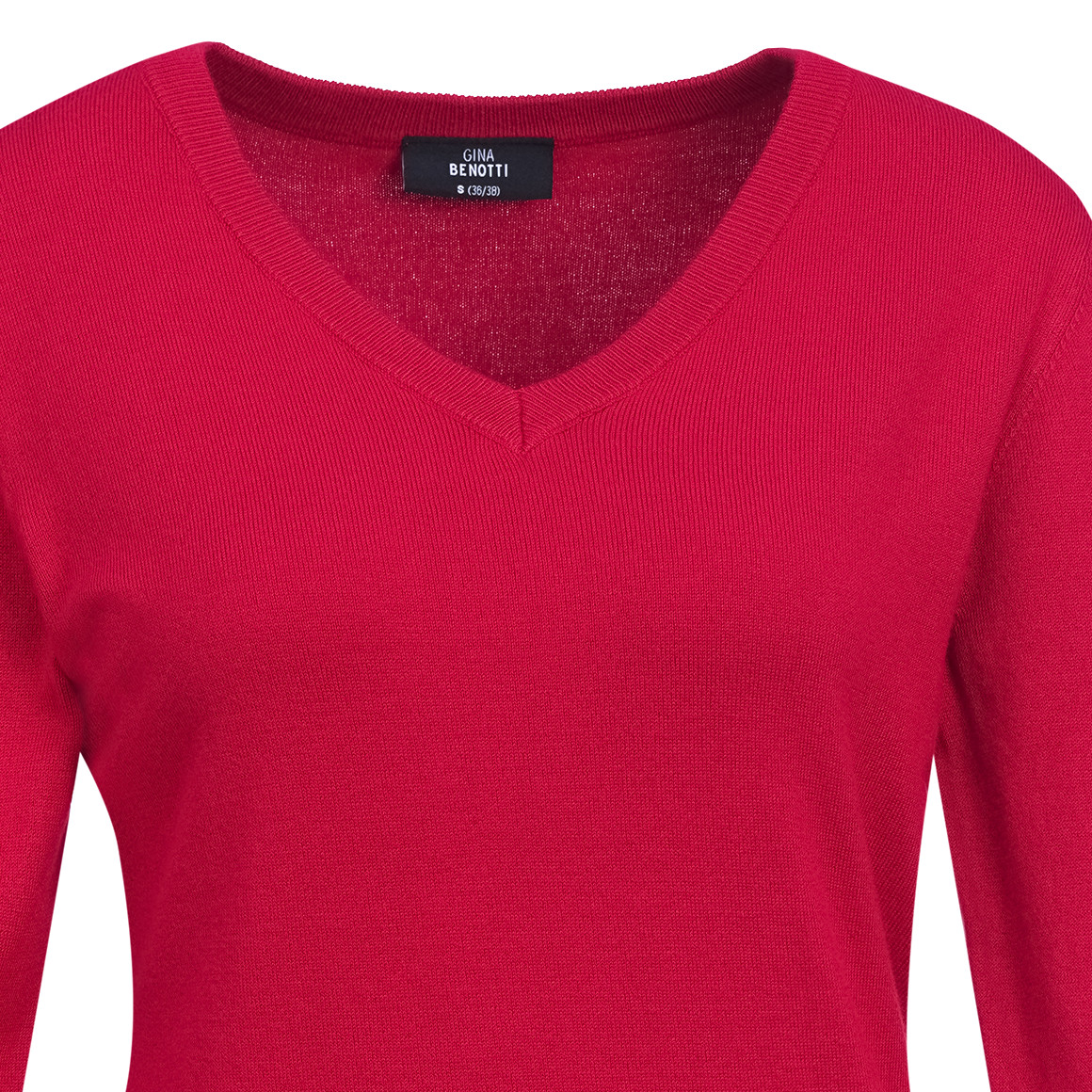 Damen Feinstrickpullover V-Ausschnitt