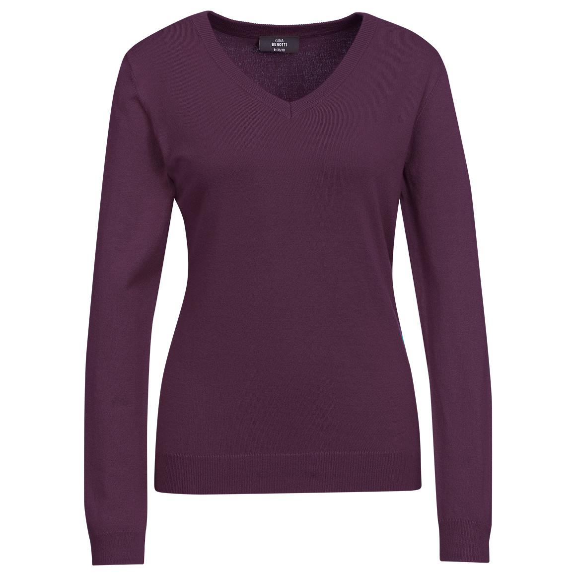 Damen Feinstrickpullover V-Ausschnitt