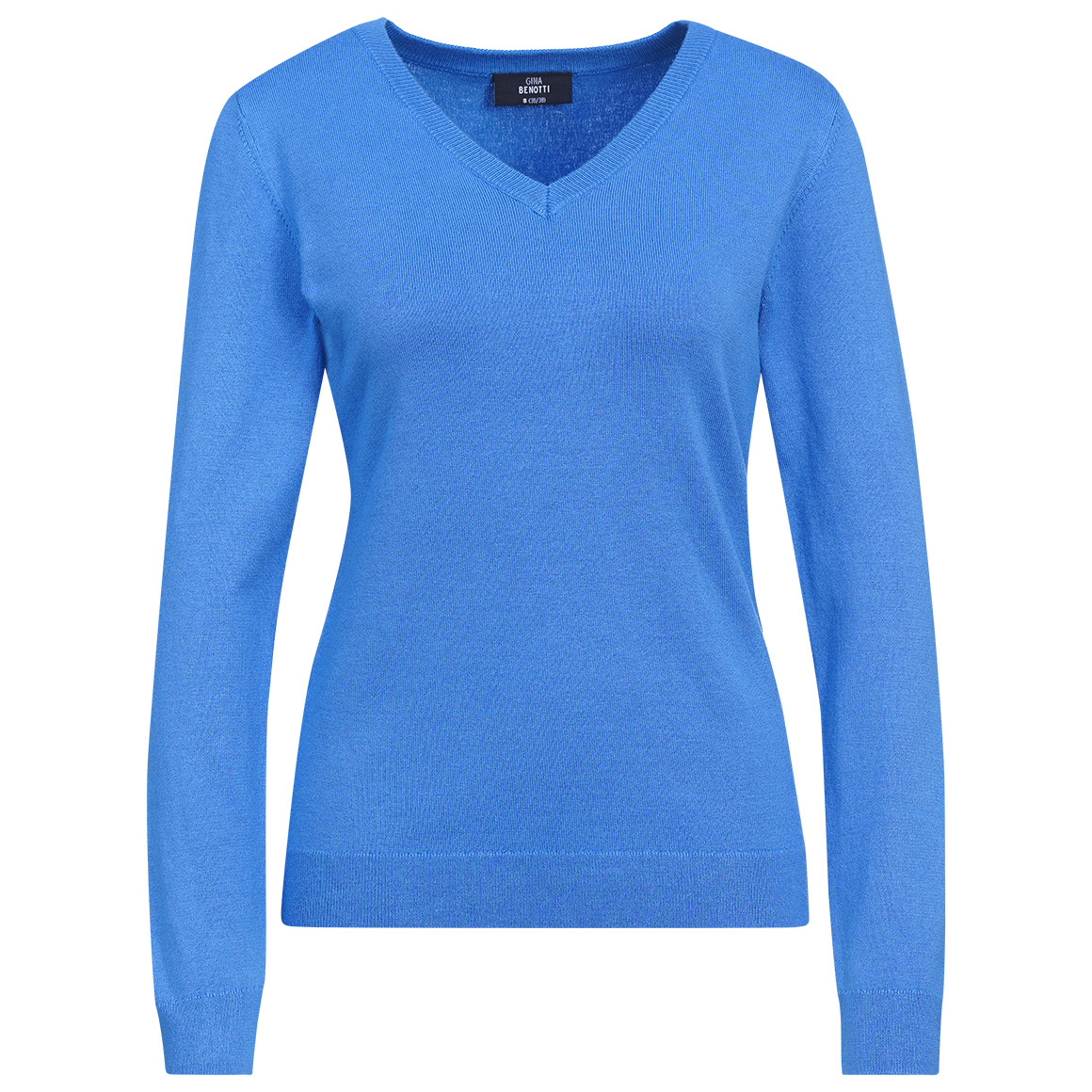 Damen Feinstrickpullover V-Ausschnitt