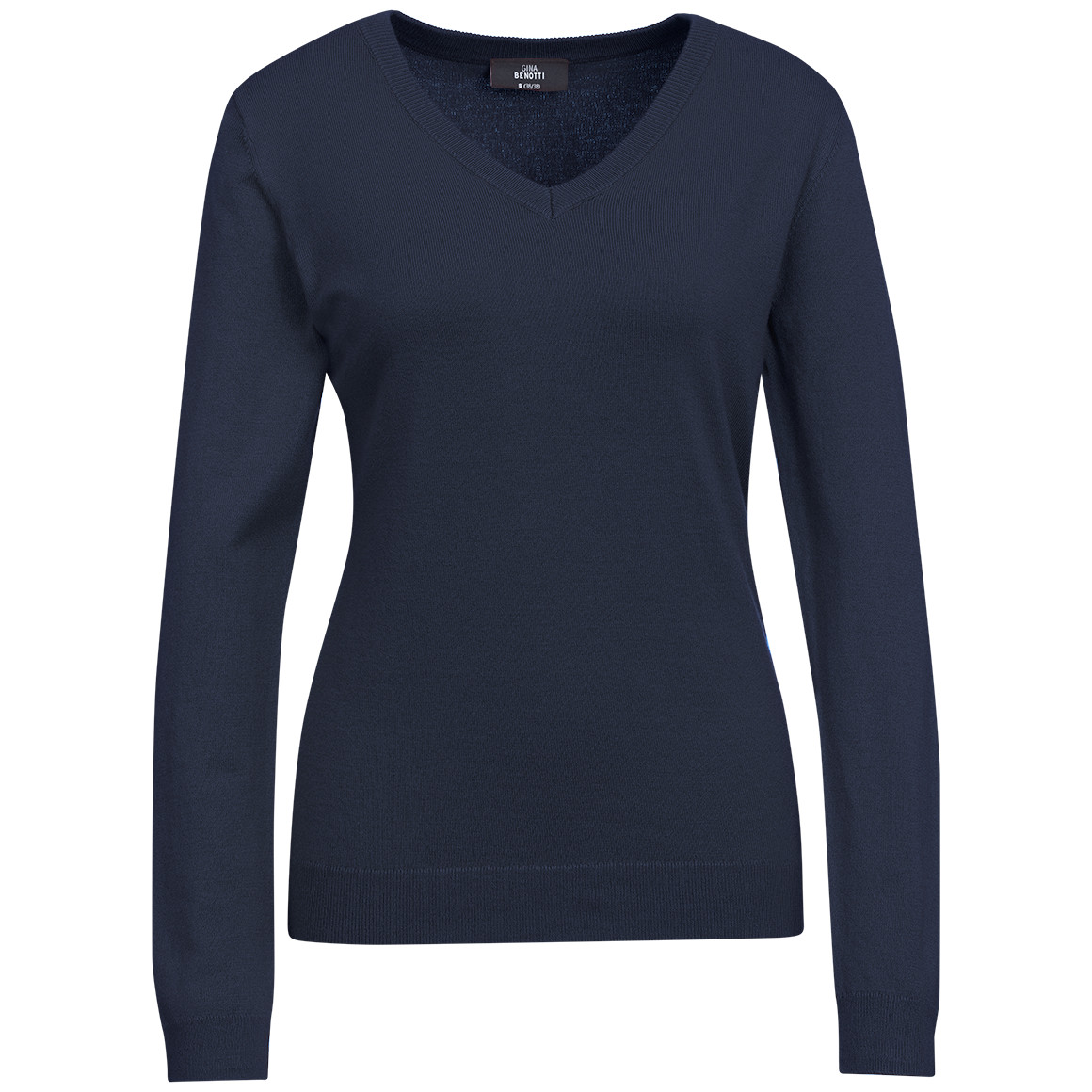 Damen Feinstrickpullover V-Ausschnitt