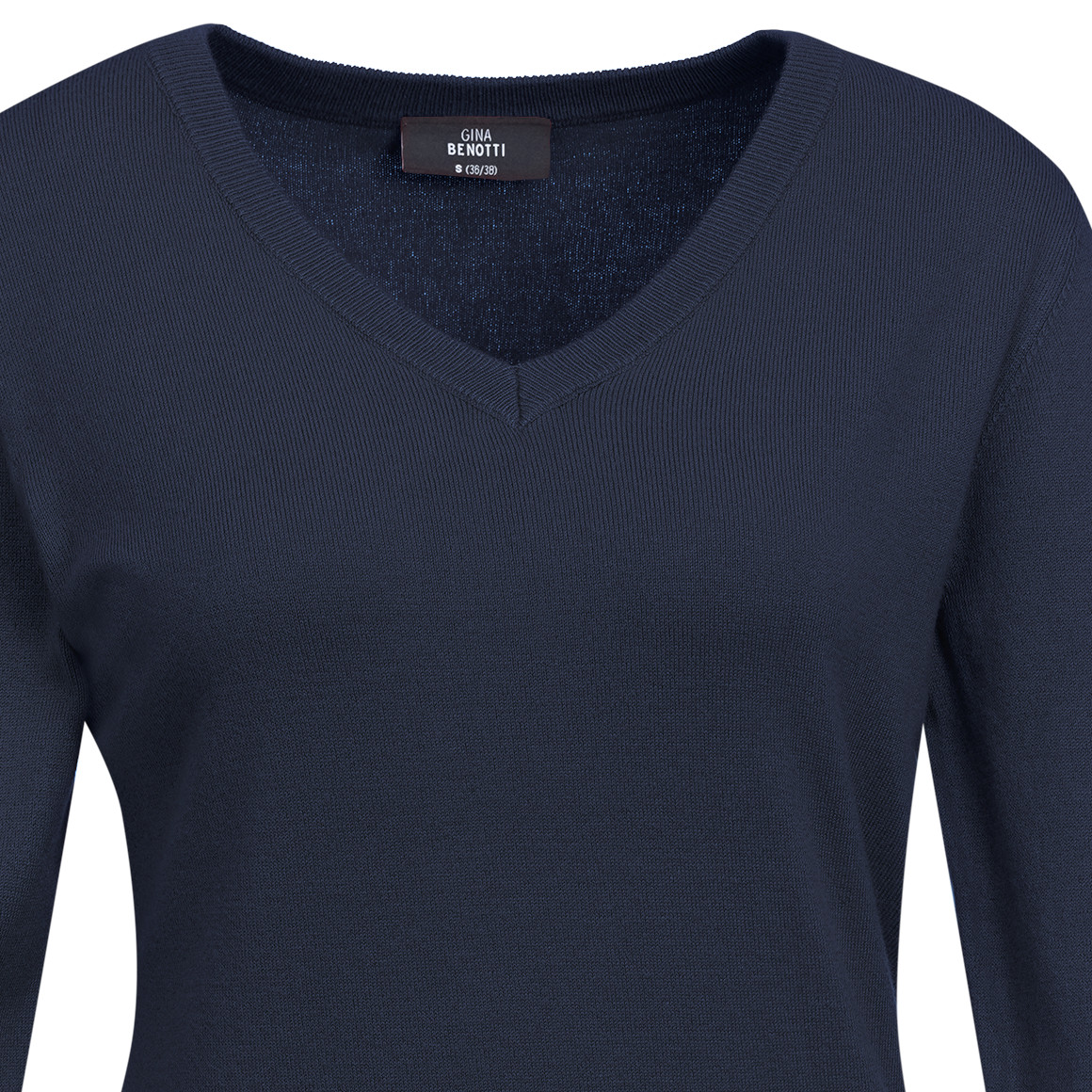 Damen Feinstrickpullover V-Ausschnitt