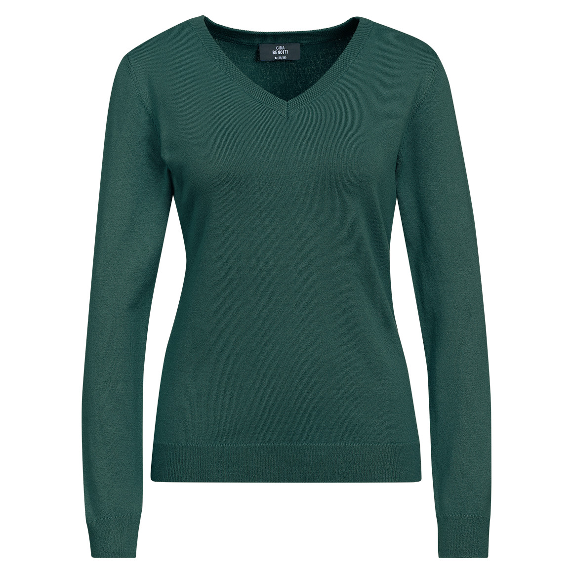 Damen Feinstrickpullover V-Ausschnitt
