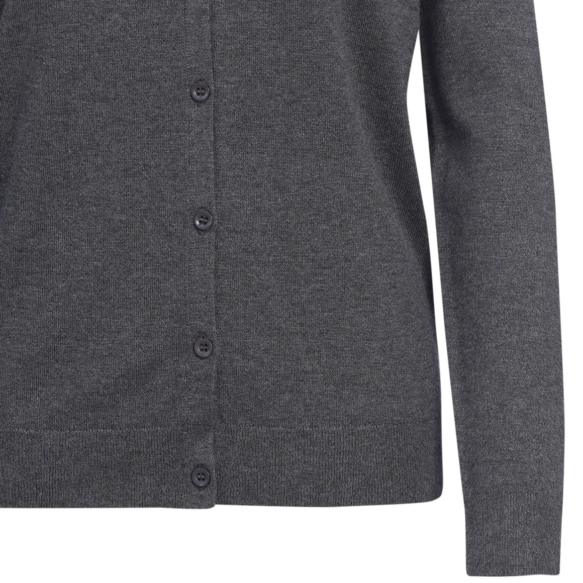 Damen Feinstrickjacke unifarben