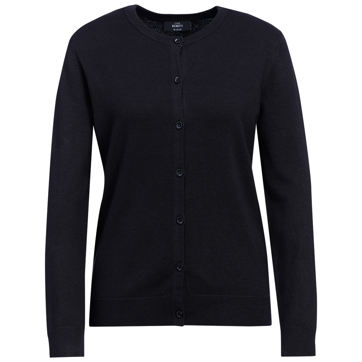 Damen Feinstrickjacke unifarben