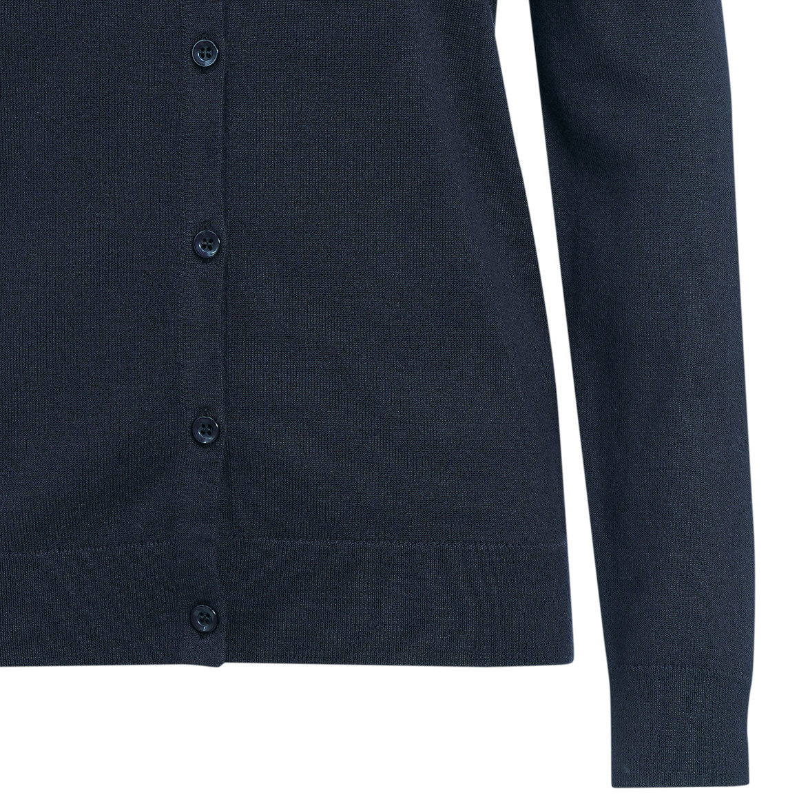 Damen Feinstrickjacke unifarben