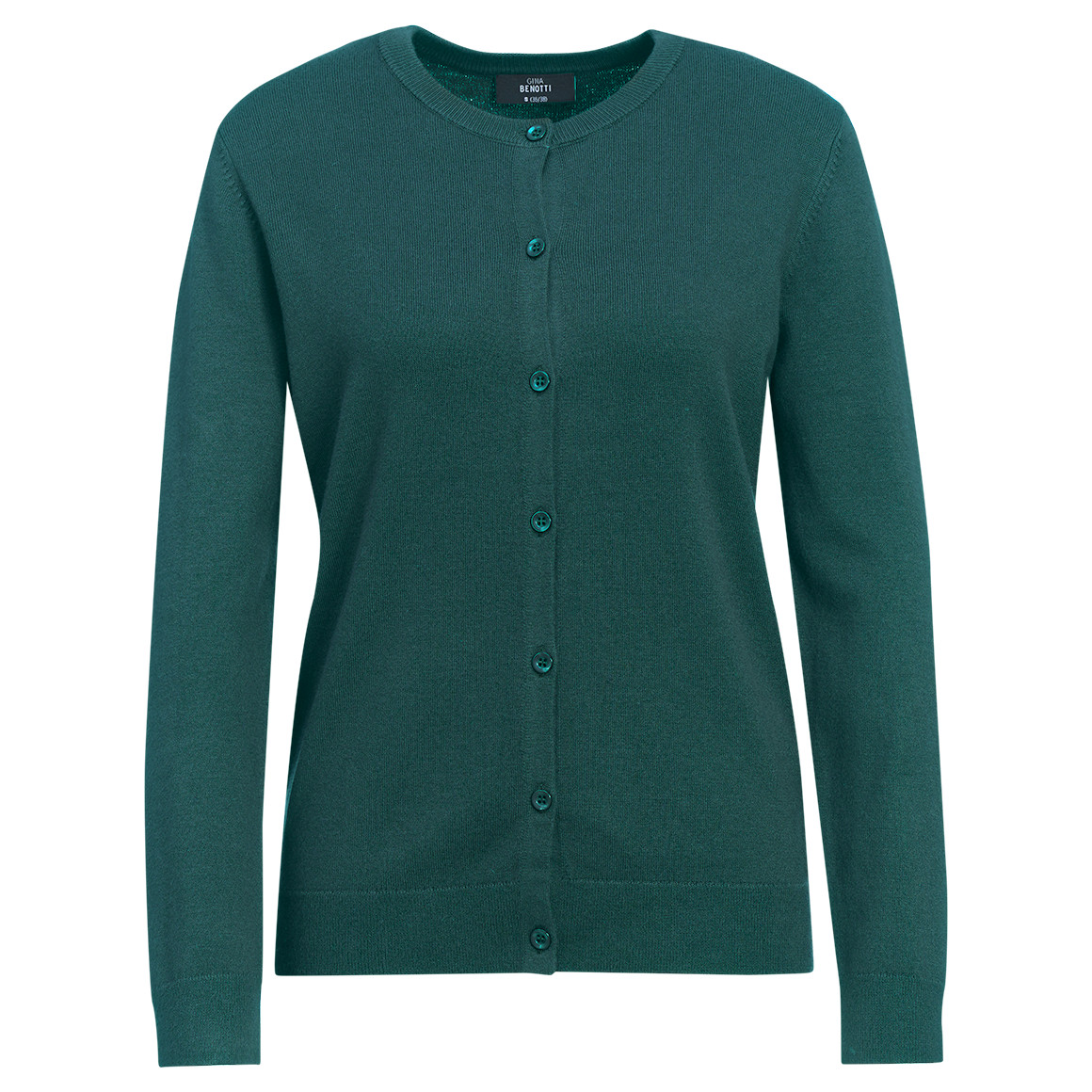 Damen Feinstrickjacke unifarben