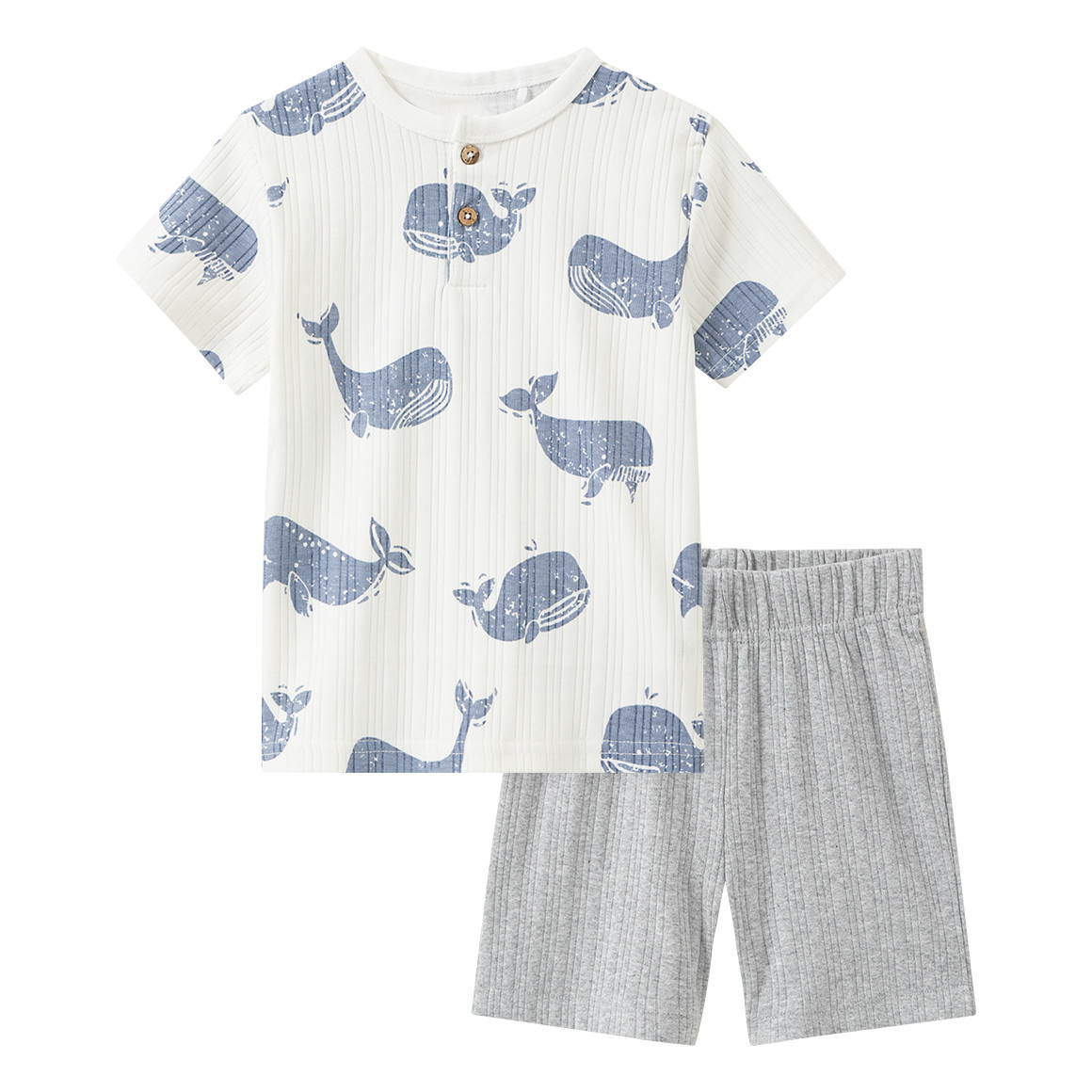 Baby Set au T-Shirt und Shorts