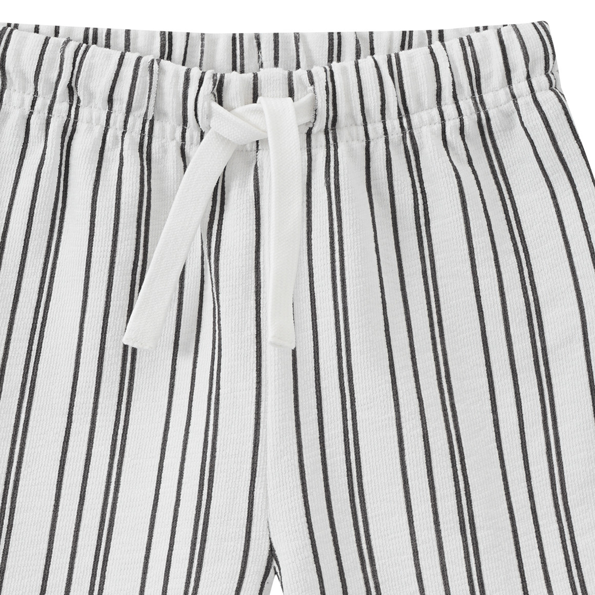 Babyshort van gestructureerd materiaal