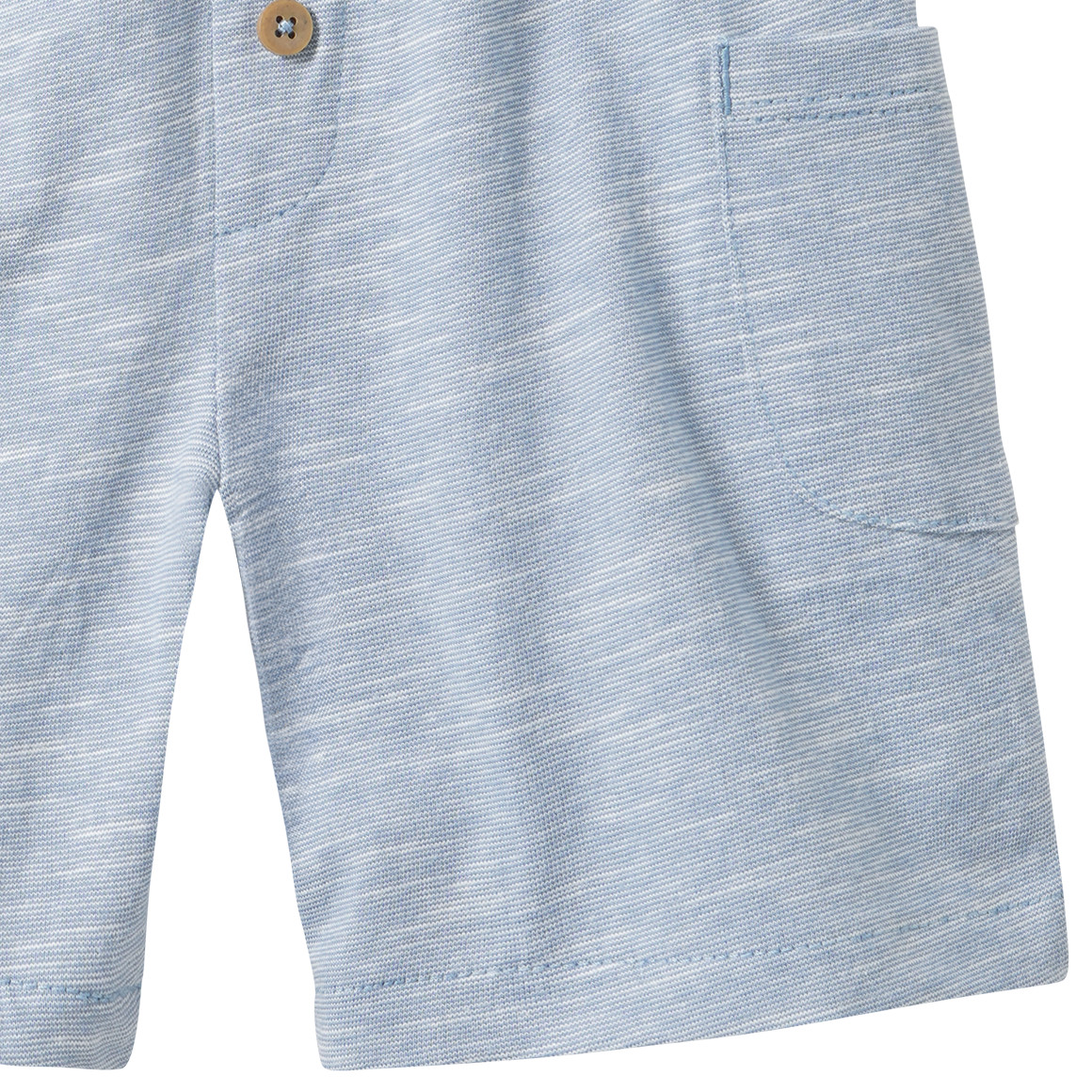 Baby Joggingshorts in Melange-Optik
