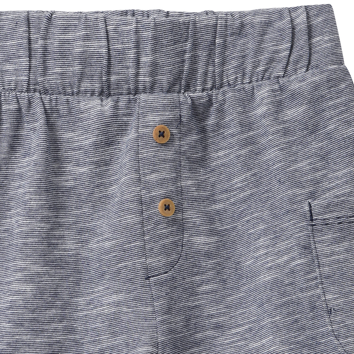 Baby Joggingshorts in Melange-Optik