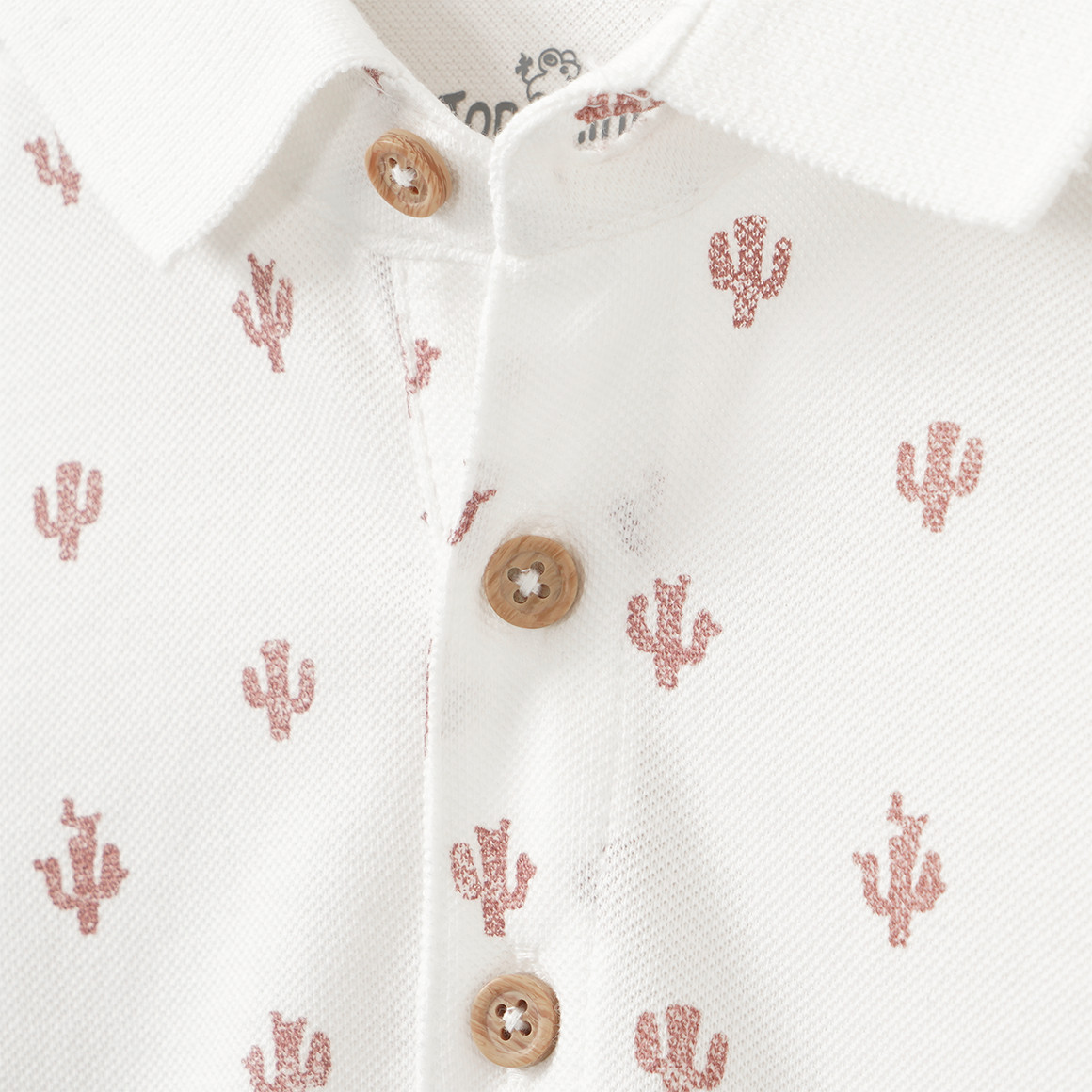 Baby Poloshirt aus Bio-Baumwolle